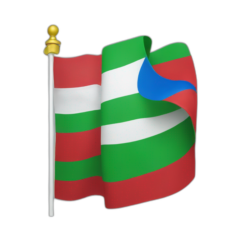 Dagestan flag emoji