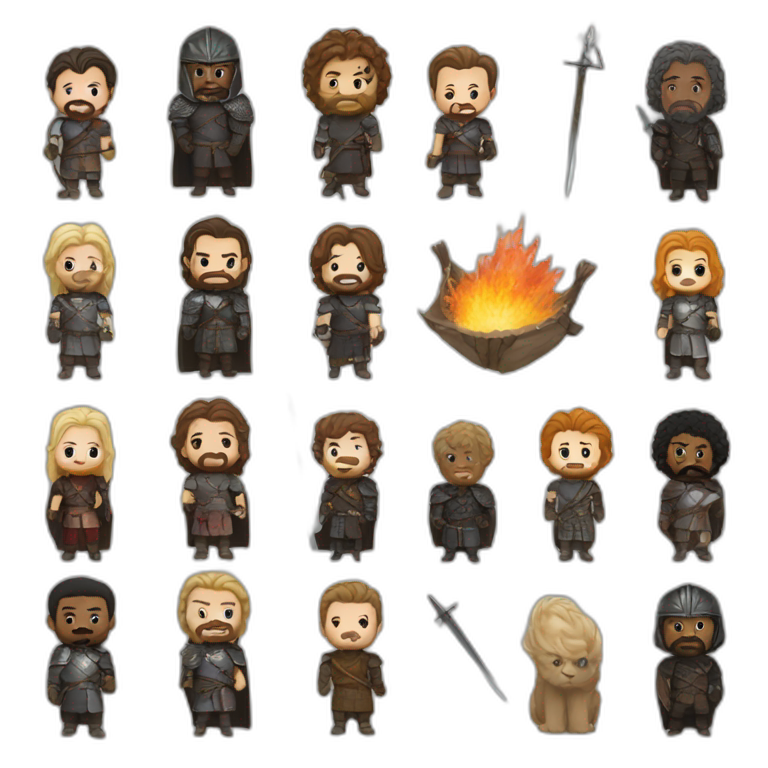 Game of thrones emoji