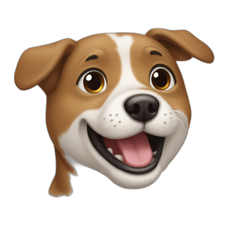 happy dog dog dog emoji