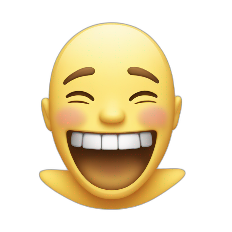 An emoji showing extreme happiness  emoji