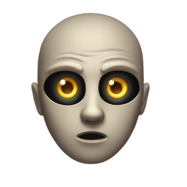 Nightmare eyes emoji