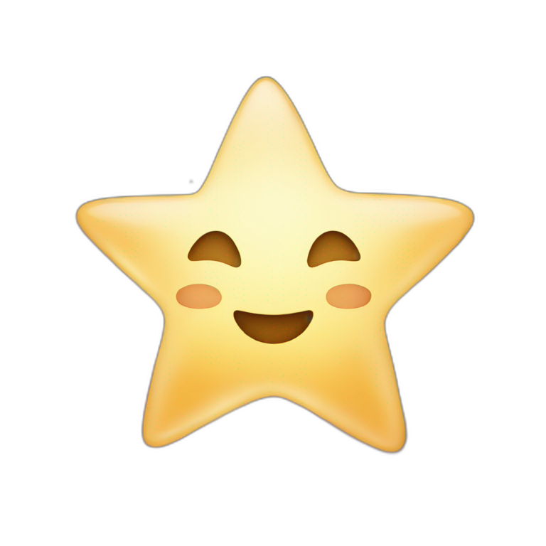 shining stars in sky emoji