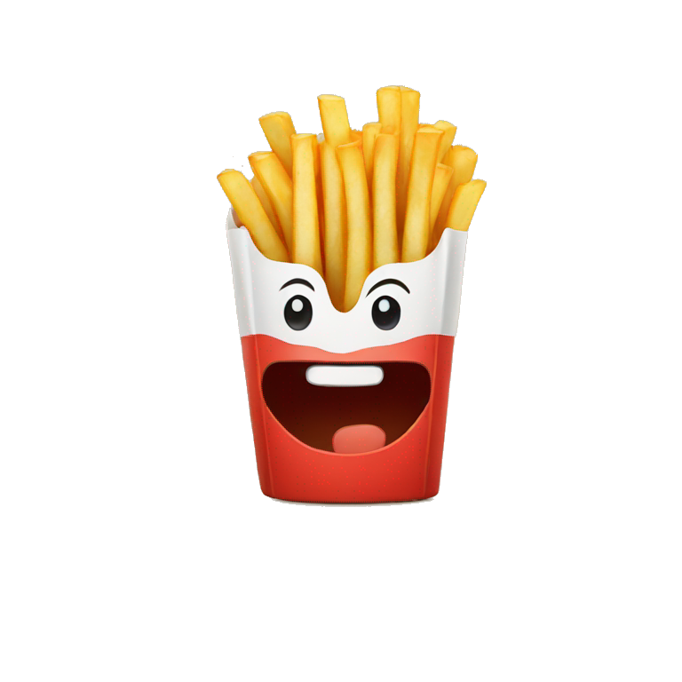 French fries emoji