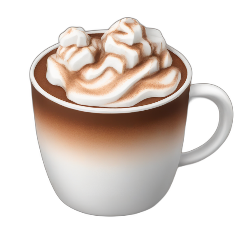 Hot chocolate instagram emoji