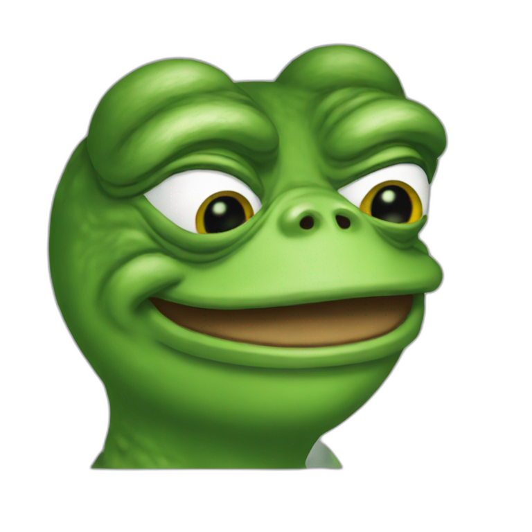Pepe frog madge emoji