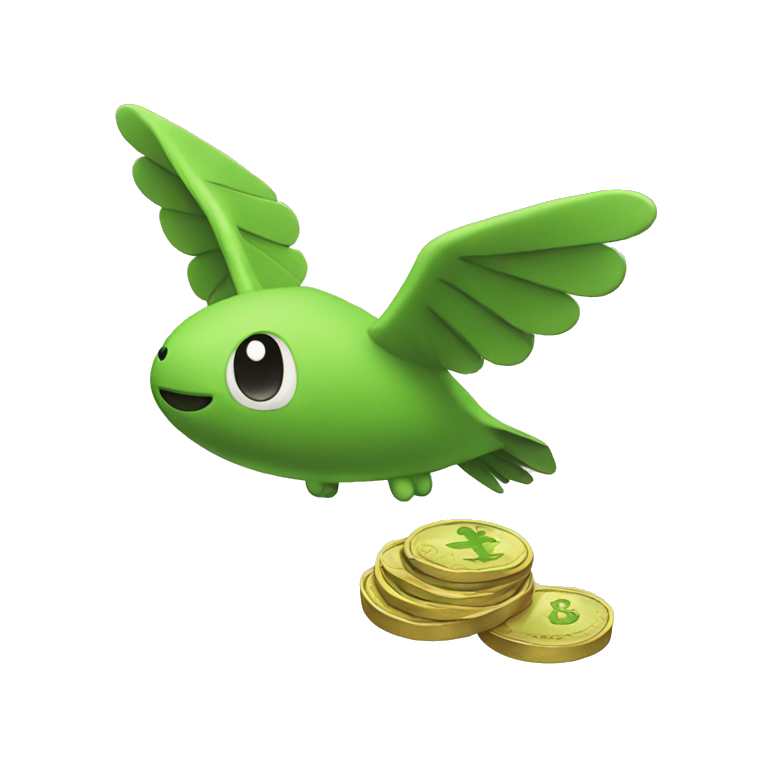 flying money GFT emoji