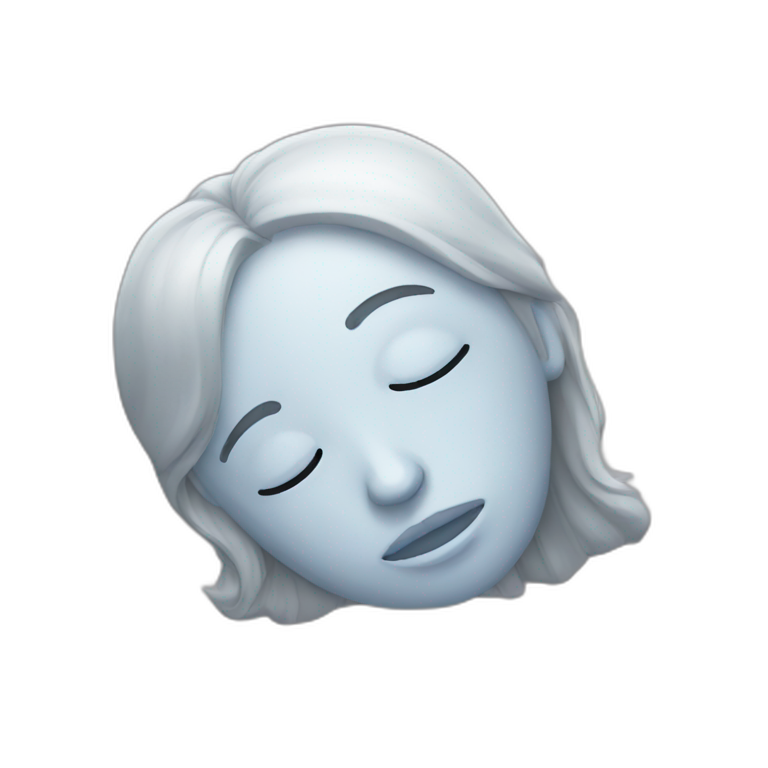 face sleeping emoji