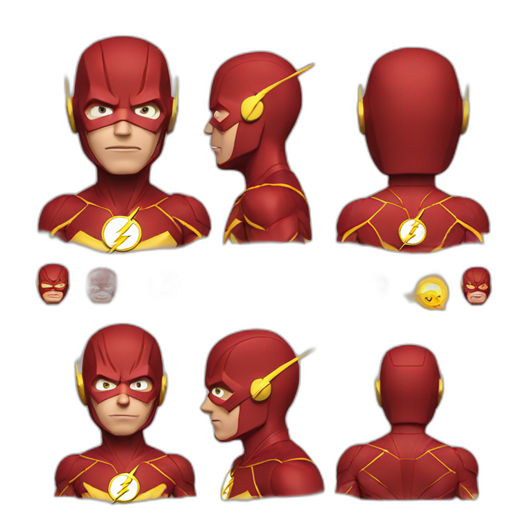 The flash emoji