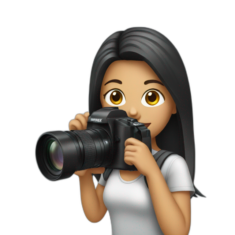 camera girl emoji