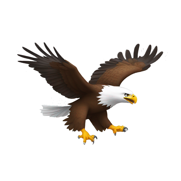 flying eagle emoji