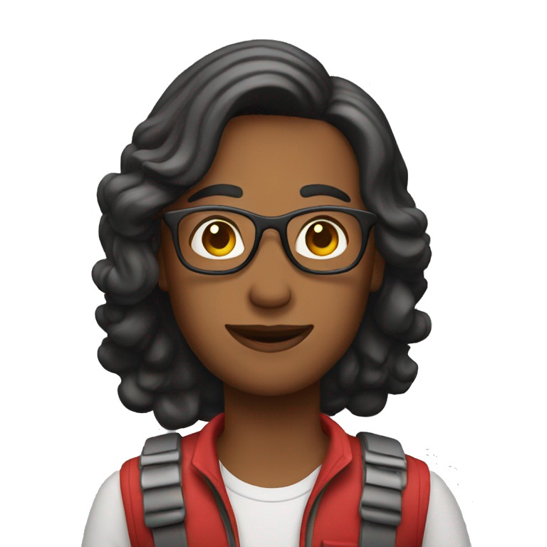 tour guide emoji