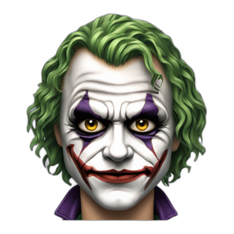 Heath Ledger joker emoji
