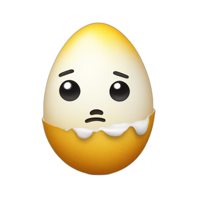 Bad Egg with face emoji