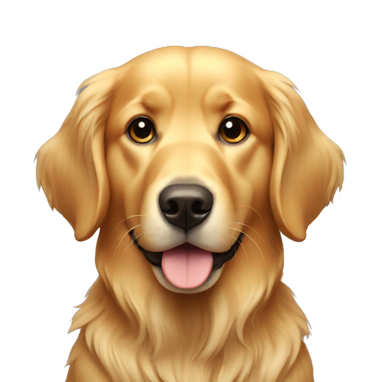 golden retriever emoji