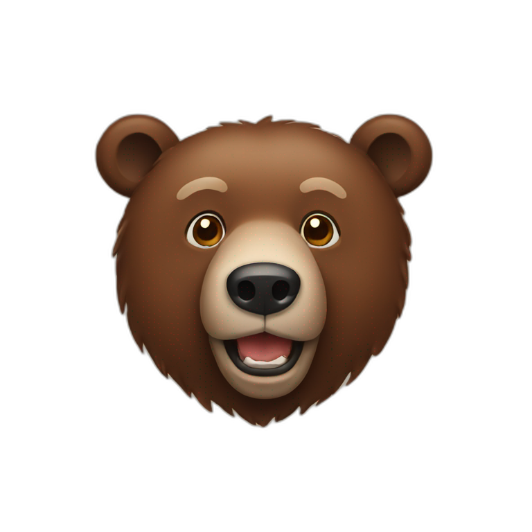 Brown bear emoji