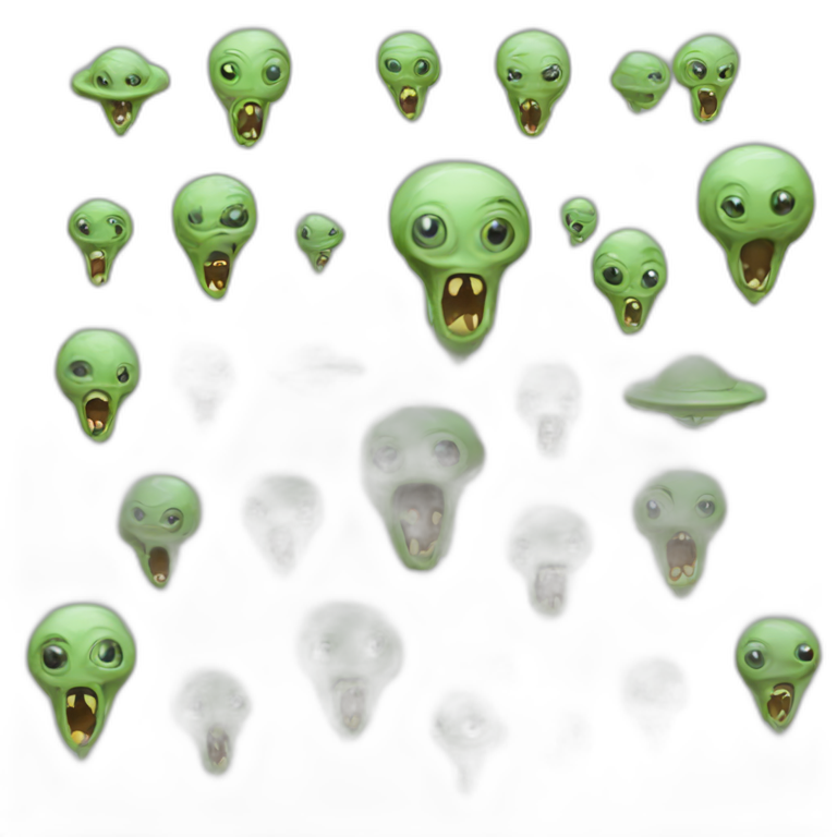 v extraterrestrial invasion emoji