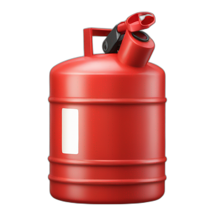 Red Fuel canister emoji