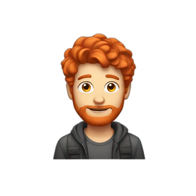 red haired guy emoji