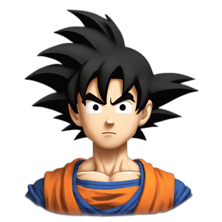 Goku from dbz emoji