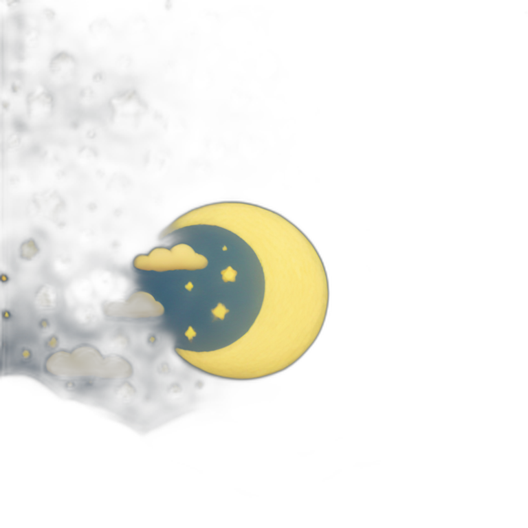 Starry night emoji