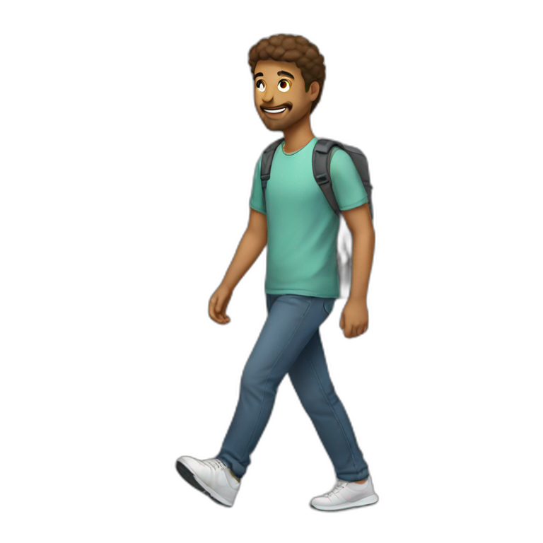 walk emoji