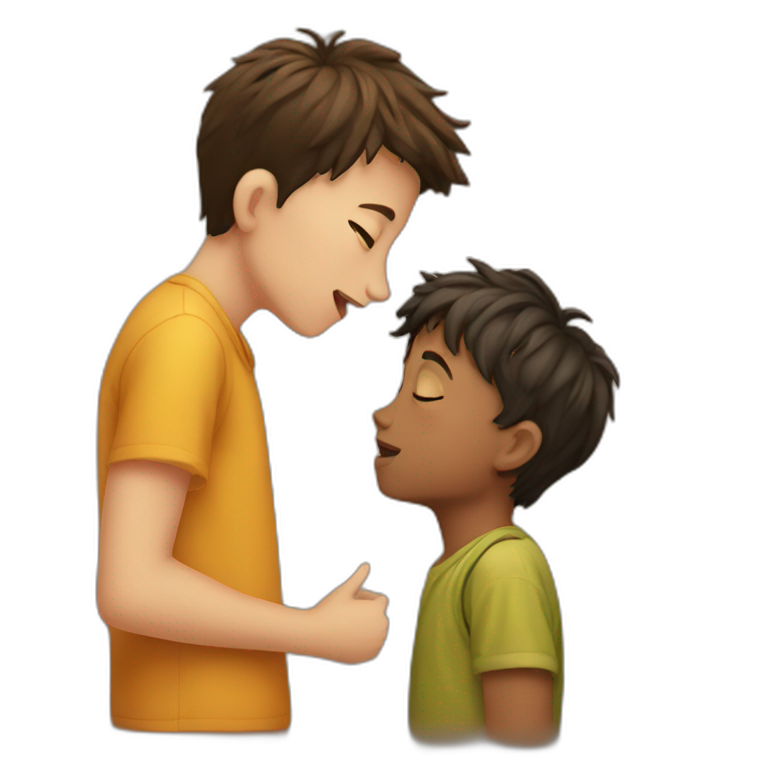 Boy kissing Boy emoji