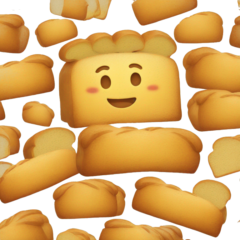 smiling loaf emoji