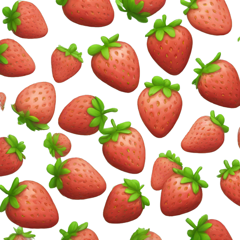 Strawberry cookies  emoji