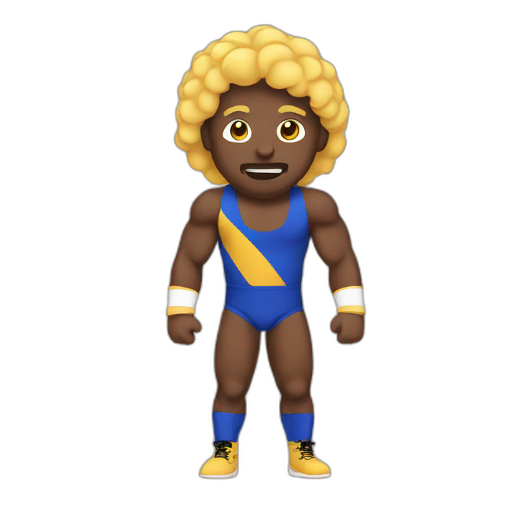 Wrestling emoji