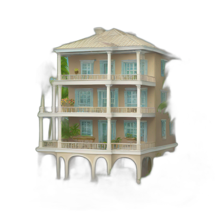 Gay home island mansion complex  emoji