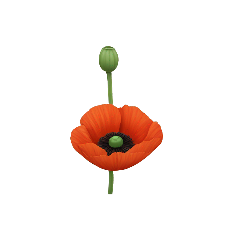 Poppy  emoji