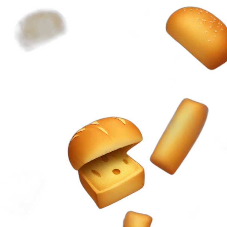 bread with fries inside emoji