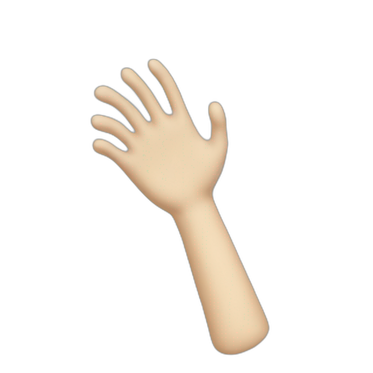 arm in a cast emoji