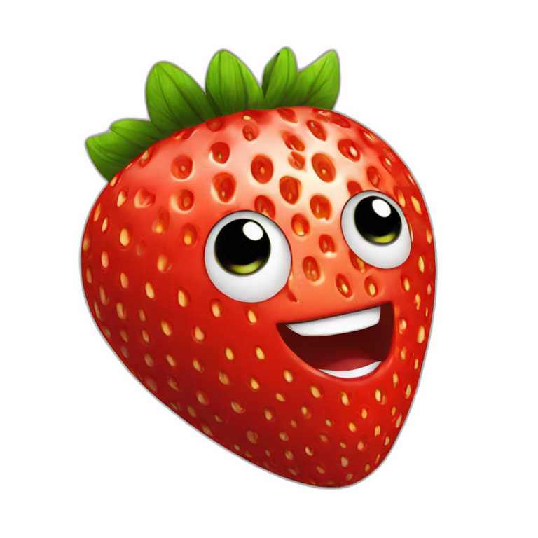 stawberry fruit emoji