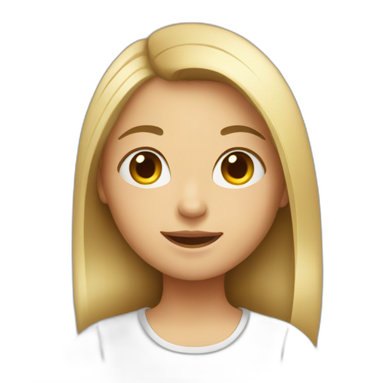 Girl with Tab emoji