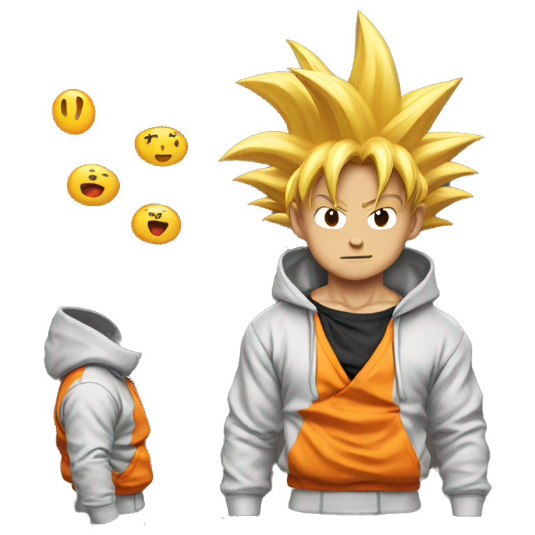 Goku supreme hoodie best sale