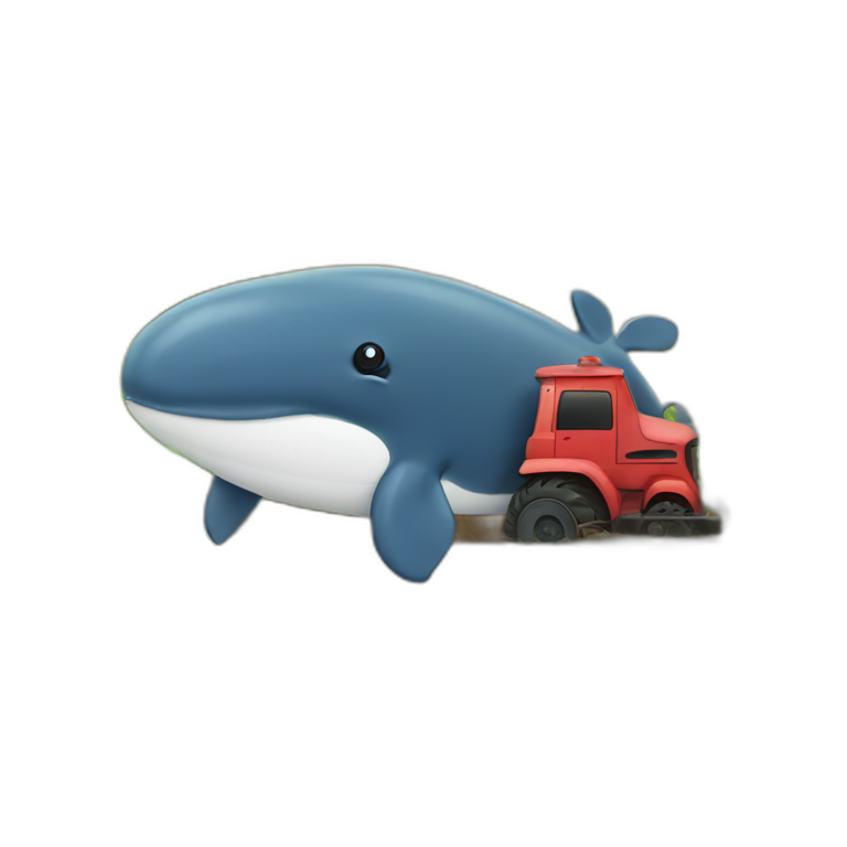 farming whale emoji