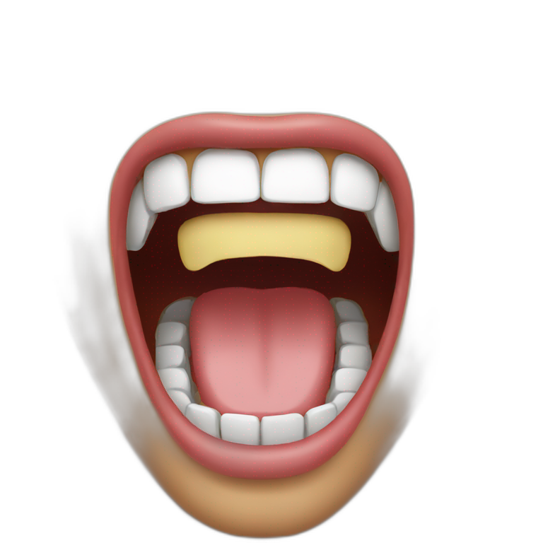 open wide mouth emoji