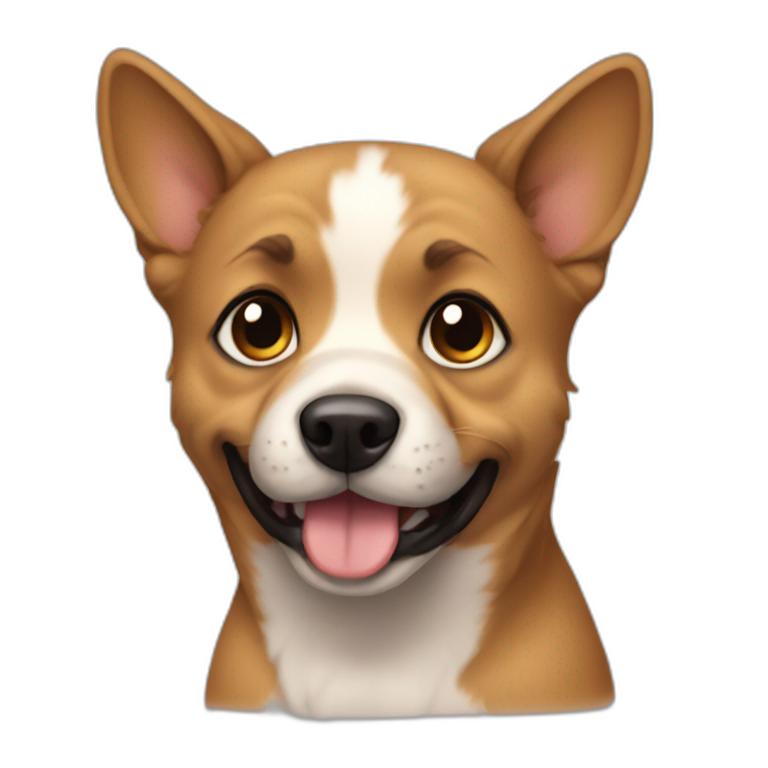 the cutest dog ever emoji