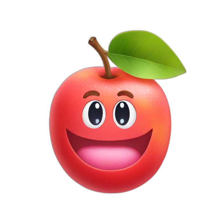 Gum-gum fruit emoji