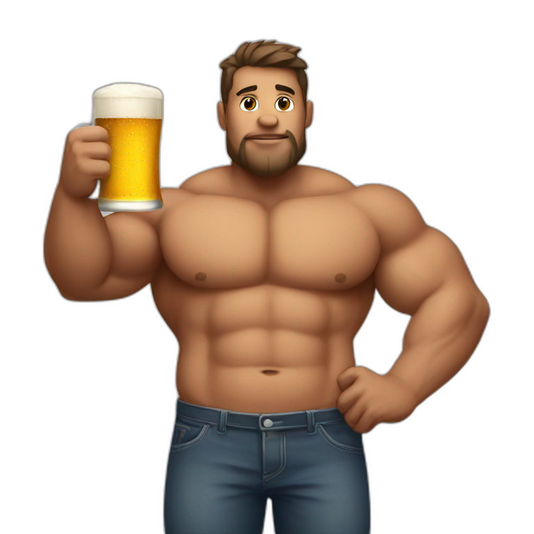 Beer Belly Man Yellow Discord Emoji vrogue.co