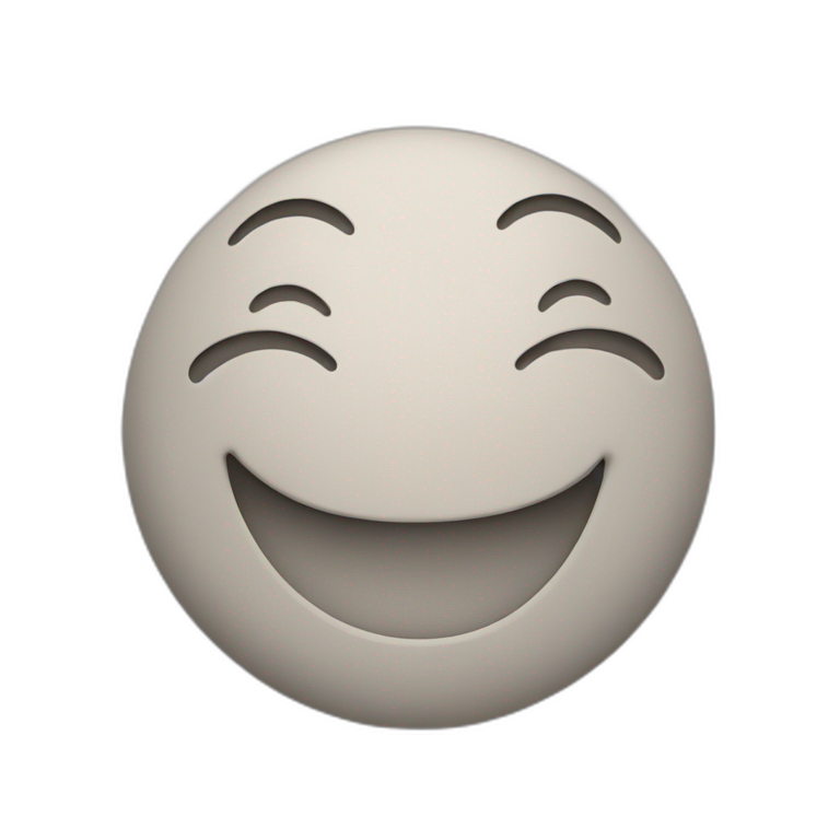 a photo of a smile emoji