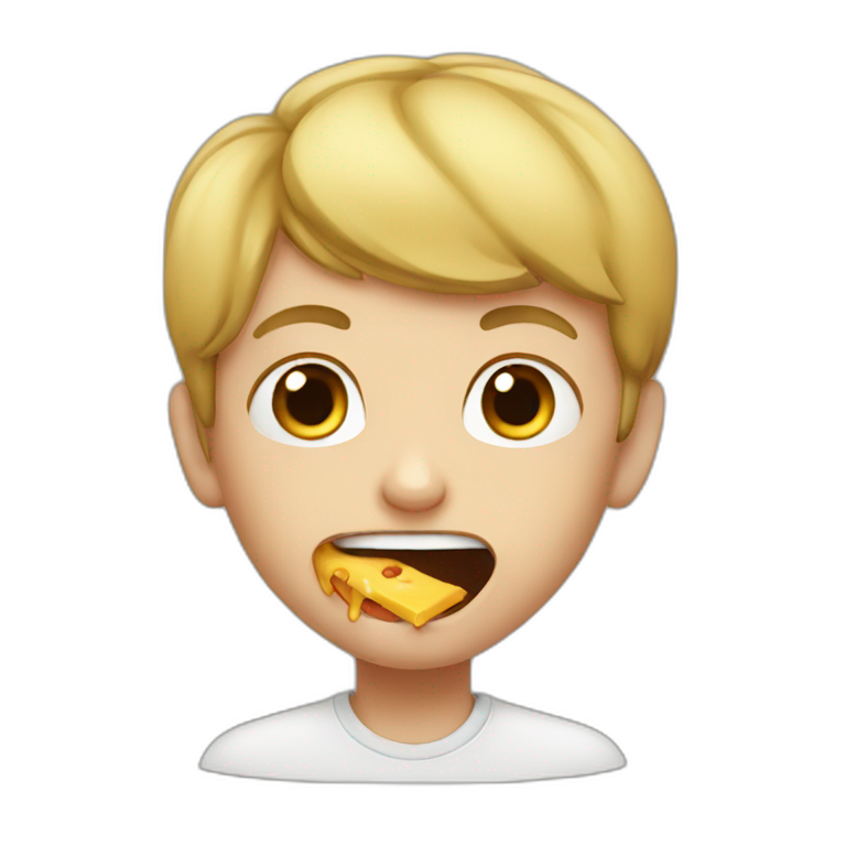 Hungry boy emoji