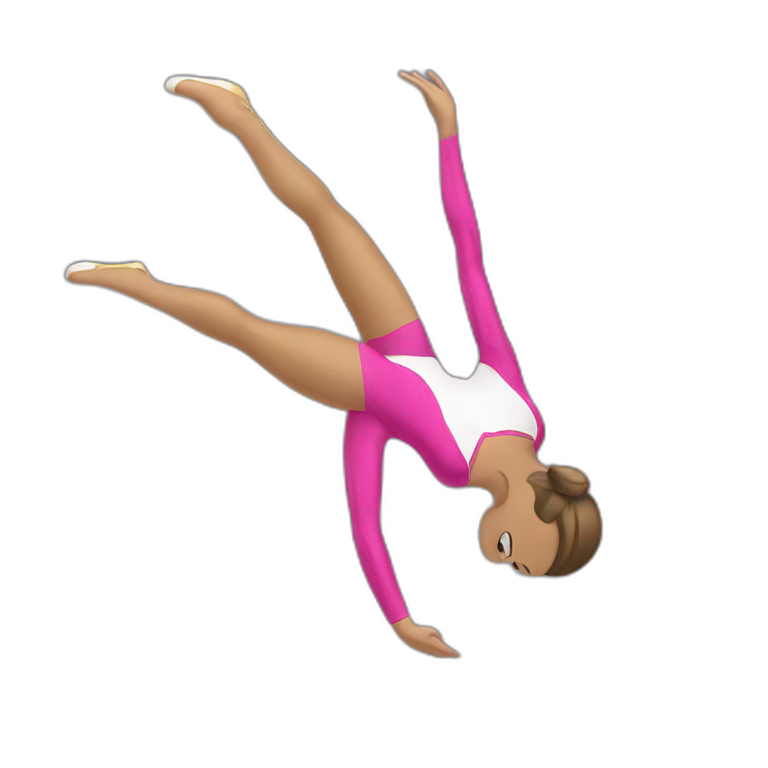 female apparatus gymnastics swag emoji