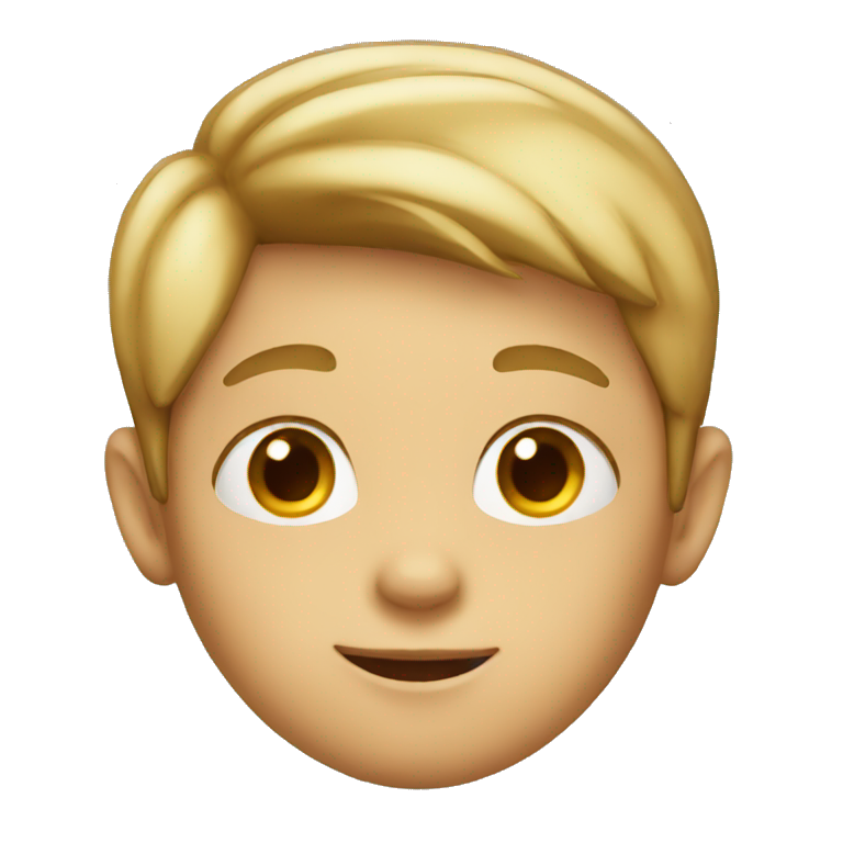 Boy with  big ear emoji