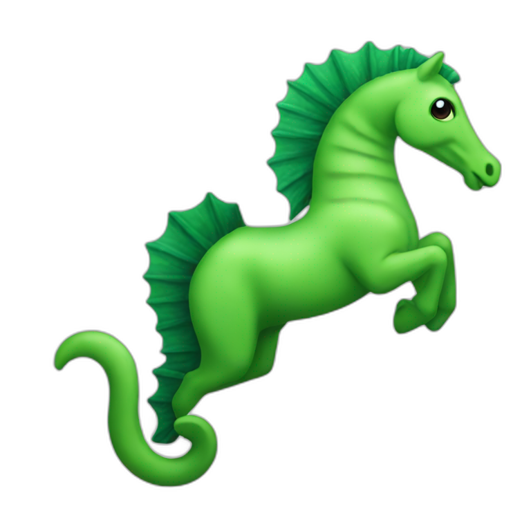 Green-Sea-Horse emoji