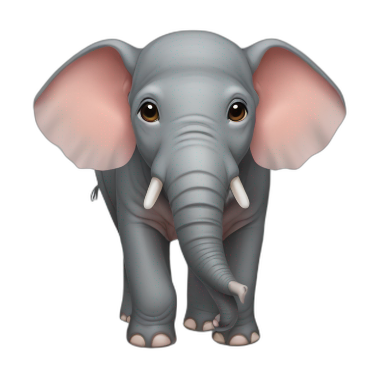 Elephant Babirusa hybrid emoji