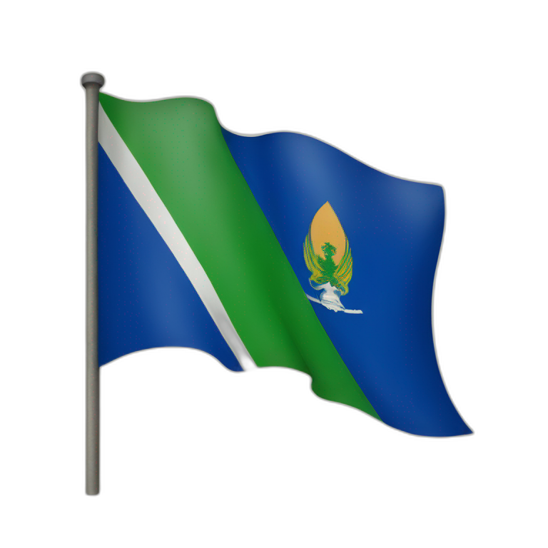 Old Lesotho flag emoji
