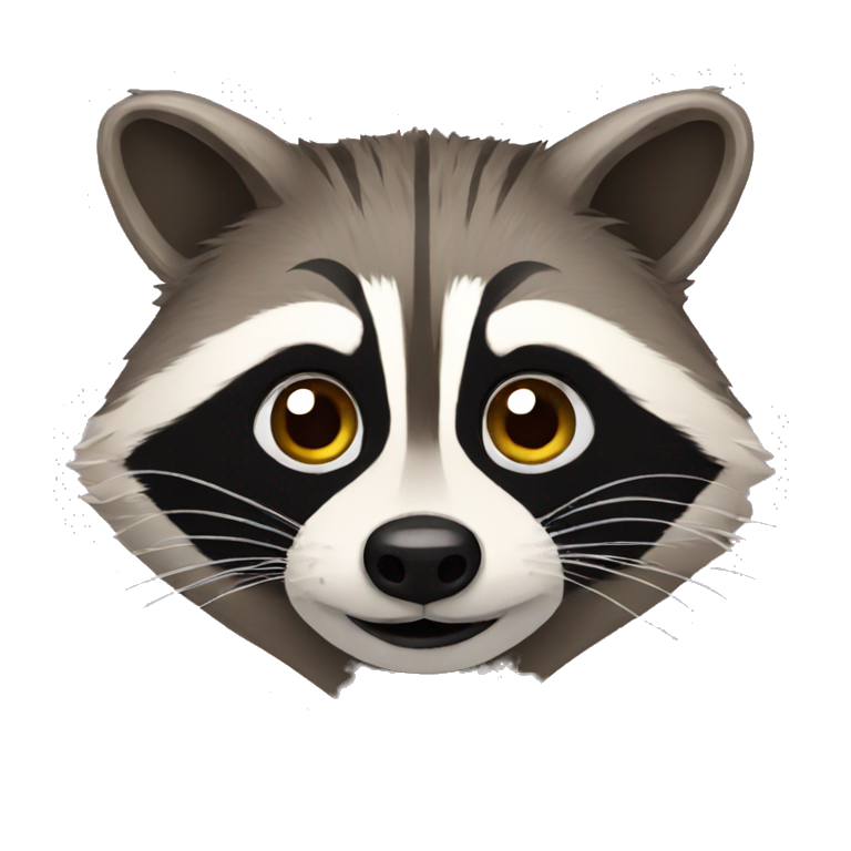 Raccoon emoji