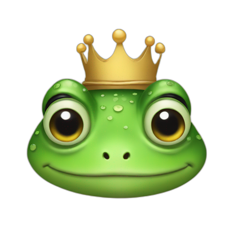 frog princes emoji